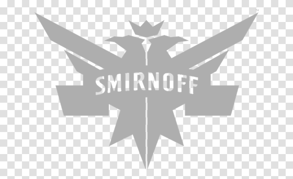 Download Smirnoff Spin Logo Smirnoff Logo, Symbol, Star Symbol, Emblem, Poster Transparent Png