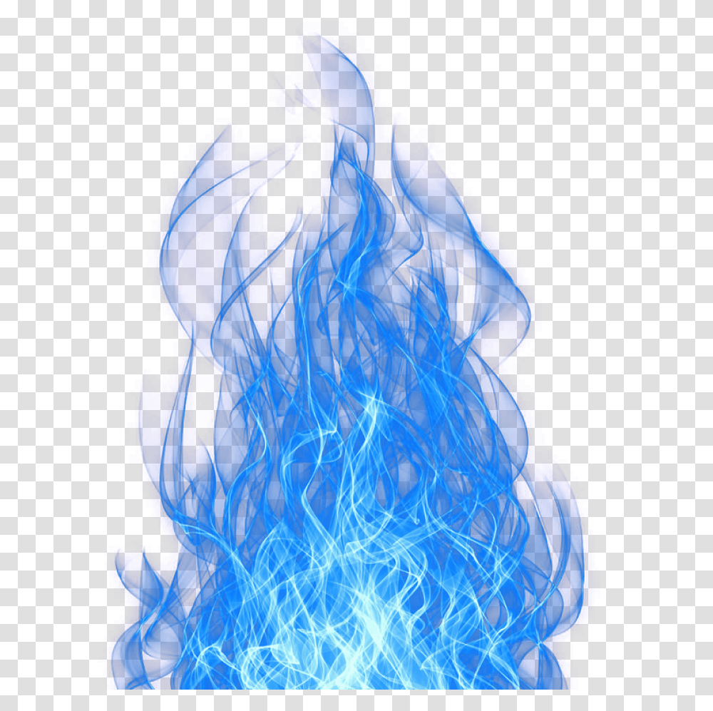 Download Smoke Blue Effect Image Blue Fire, Flame, Bonfire Transparent Png