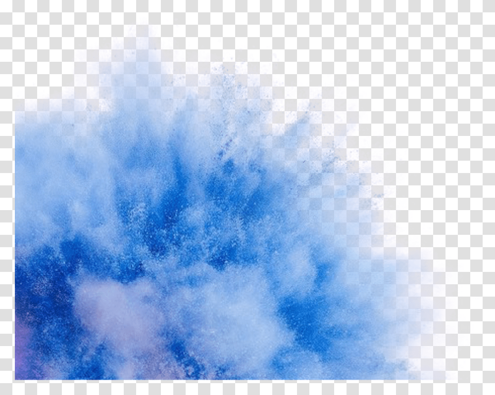 Download Smoke Bomb Blue Smoke Full Size Blue Smoke Background, Nature, Outdoors, Azure Sky, Cloud Transparent Png