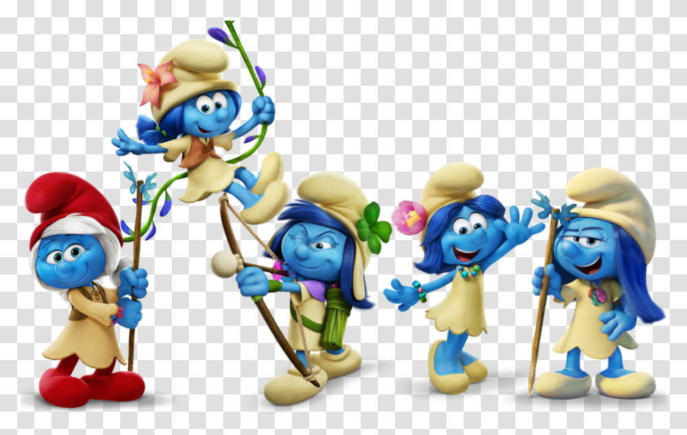 Download Smurfs The Lost Village Clipart Papa Smurf Smurfs The Lost Village, Super Mario, Alien Transparent Png