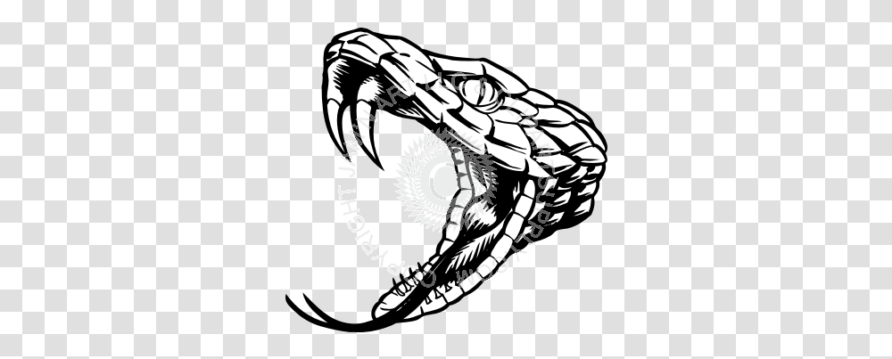 Download Snake Fangs Clip Royalty Rattlesnake Black And White, Hook, Claw, Animal, Person Transparent Png
