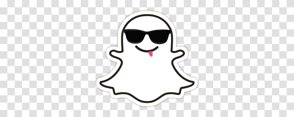 Download Snapchat Ghost Gallery Snapchat Ghost Image Happy Ghost Face Clip Art, Sunglasses, Accessories, Accessory, Stencil Transparent Png