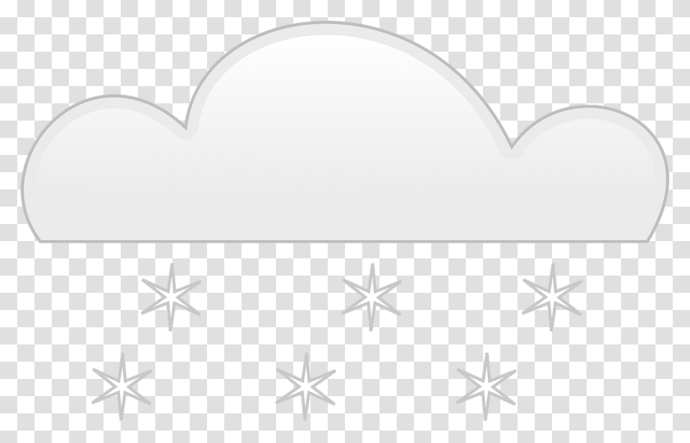 Download Snow Falling Cartoon Clouds With Snow, Snowflake, Symbol Transparent Png