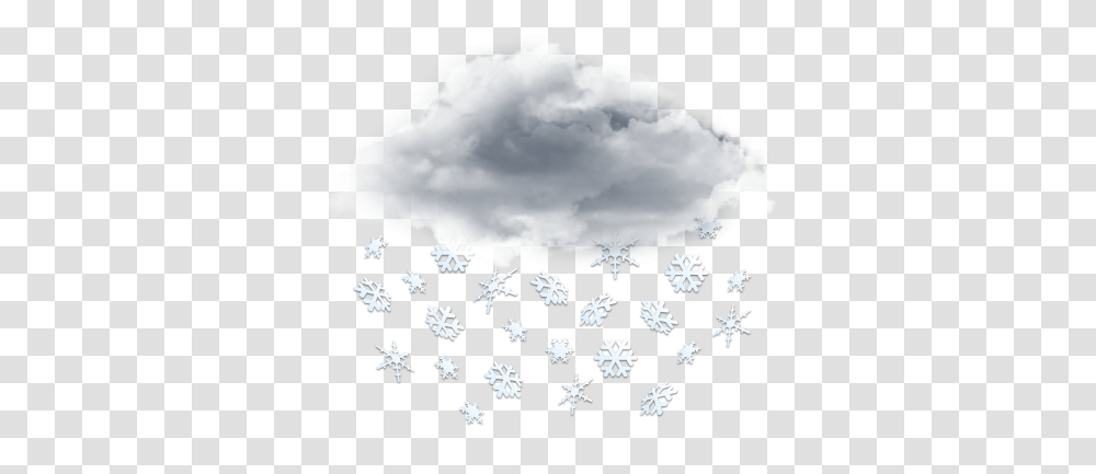 Download Snow Partly Cloudy Full Size Image Lovely, Symbol, Outdoors, Nature, Star Symbol Transparent Png