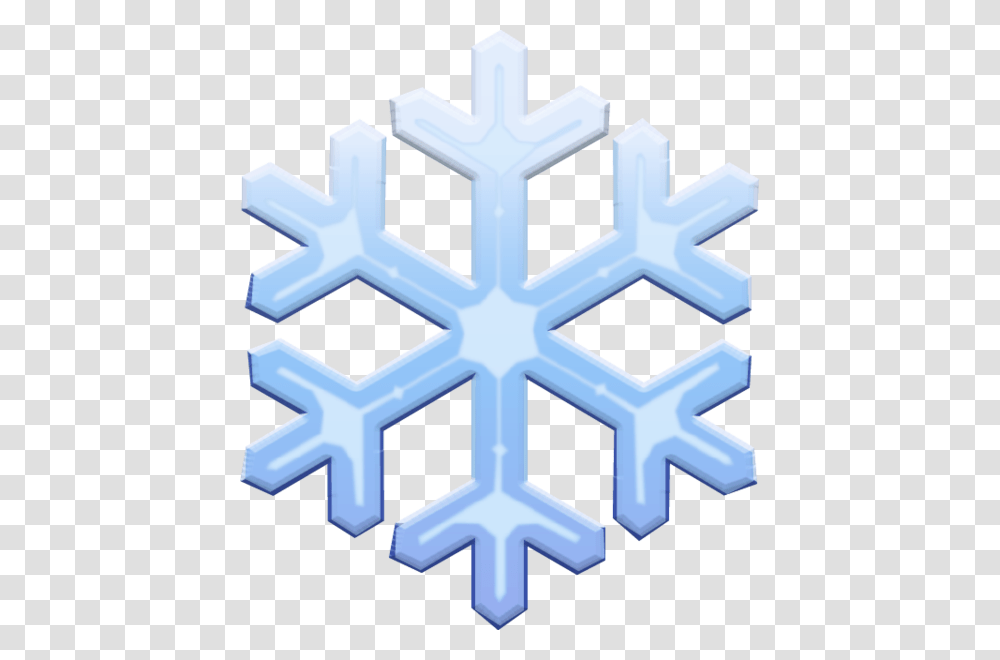 Download Snowflake Emoji Image In Emoji Island, Cross Transparent Png