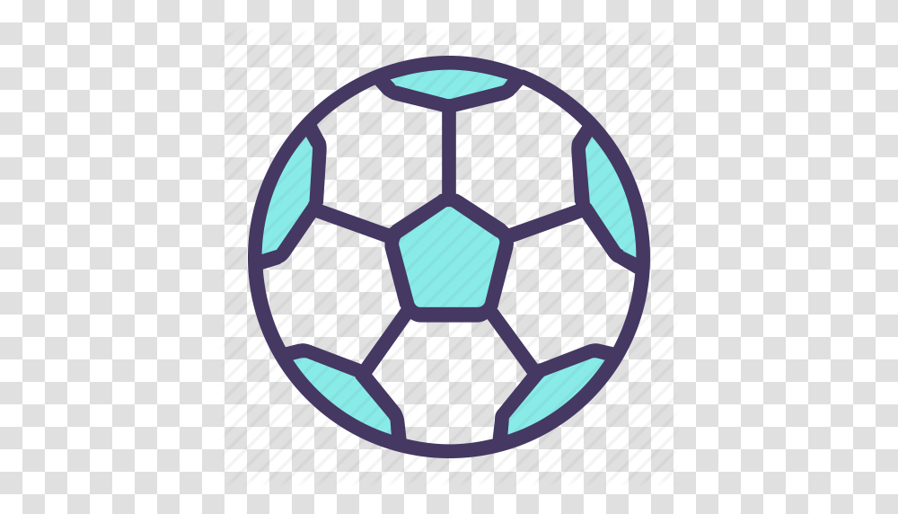 Download Soccer Ball Icon Clipart Ball Game Football Football, Sphere, Team Sport, Sports, Rug Transparent Png