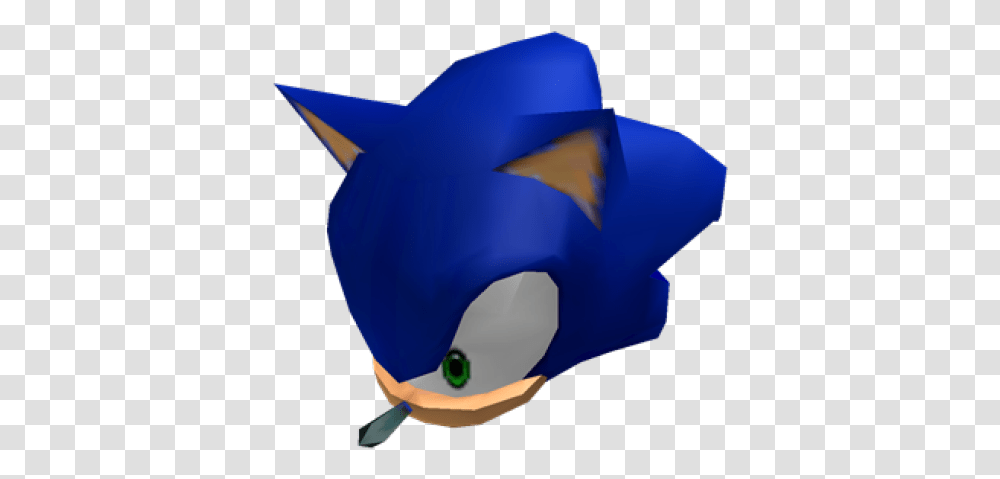 Download Sonic The Hedgehog Clipart Head Sonic Roblox Heads, Animal, Sea Life, Bird, Graphics Transparent Png
