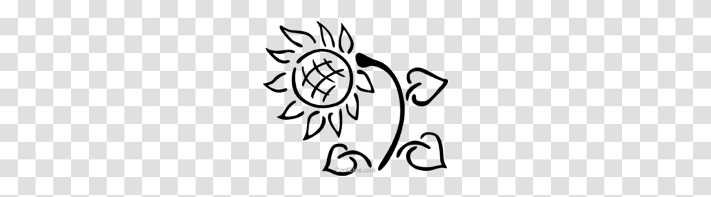 Download Sonnenblume Schwarz Clipart Common Sunflower Clip Art, Nature, Outdoors, Night, Astronomy Transparent Png