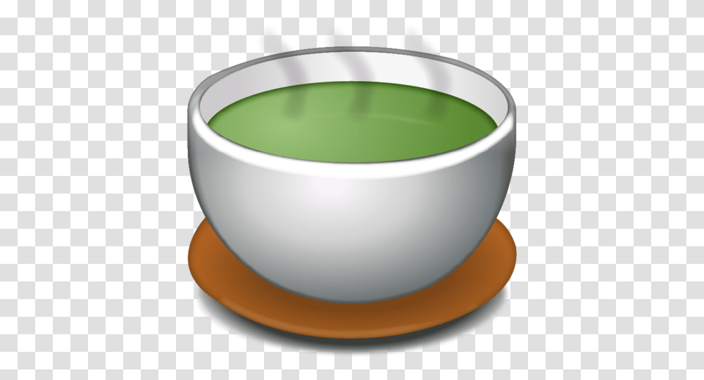 Download Soup Without Handle Emoji Icon Emoji Island, Bowl, Tea, Beverage, Drink Transparent Png