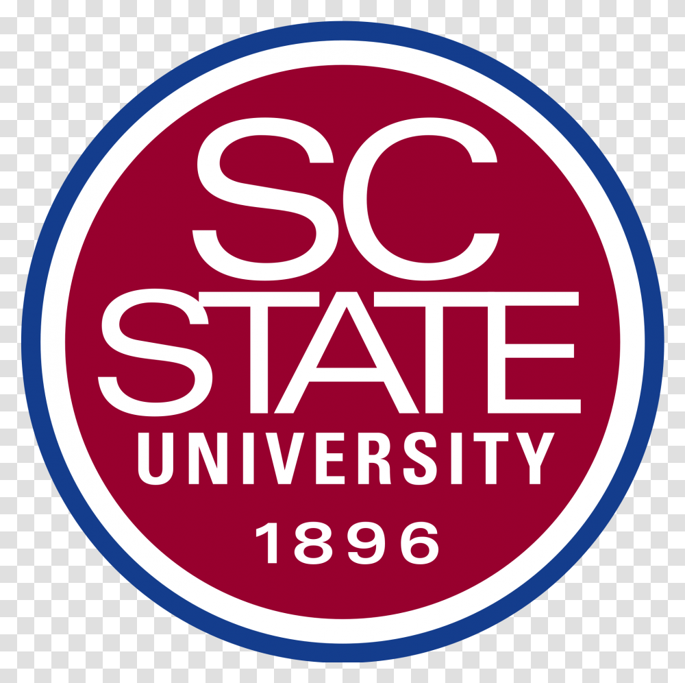 Download South Carolina State Football South Carolina State University Logo, Label, Text, Symbol, Light Transparent Png