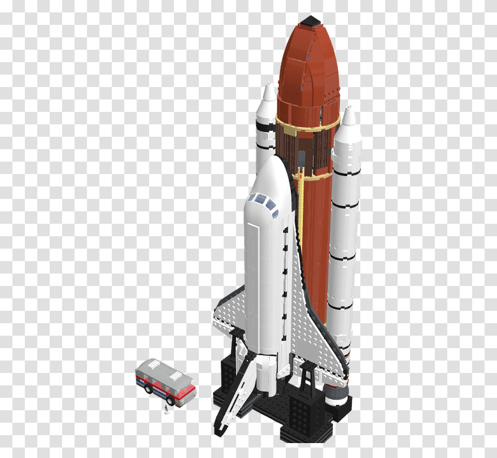 Download Space Shuttle Image Space Shuttle Lego, Spaceship, Aircraft, Vehicle, Transportation Transparent Png