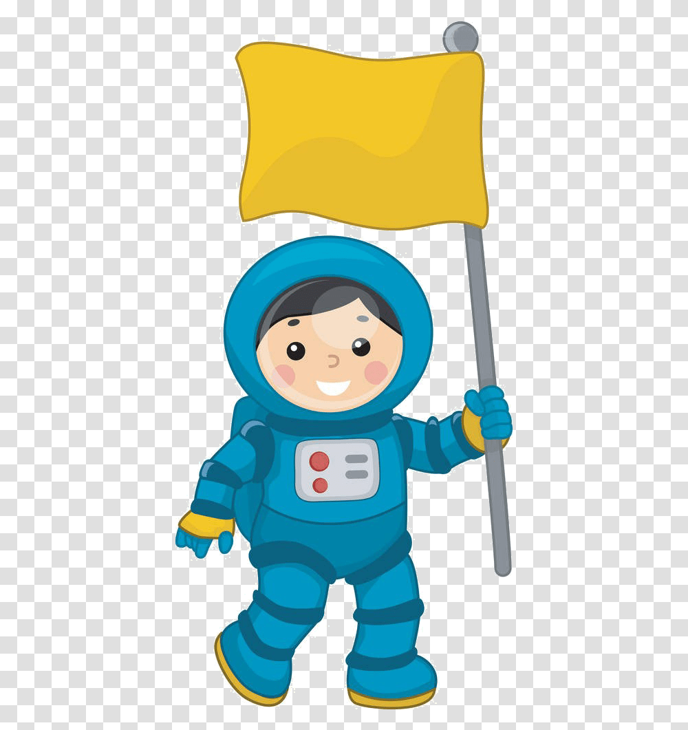 Download Space Suit Clip Art Clipart Flag Astronaut Cartoon, Toy, Fireman Transparent Png