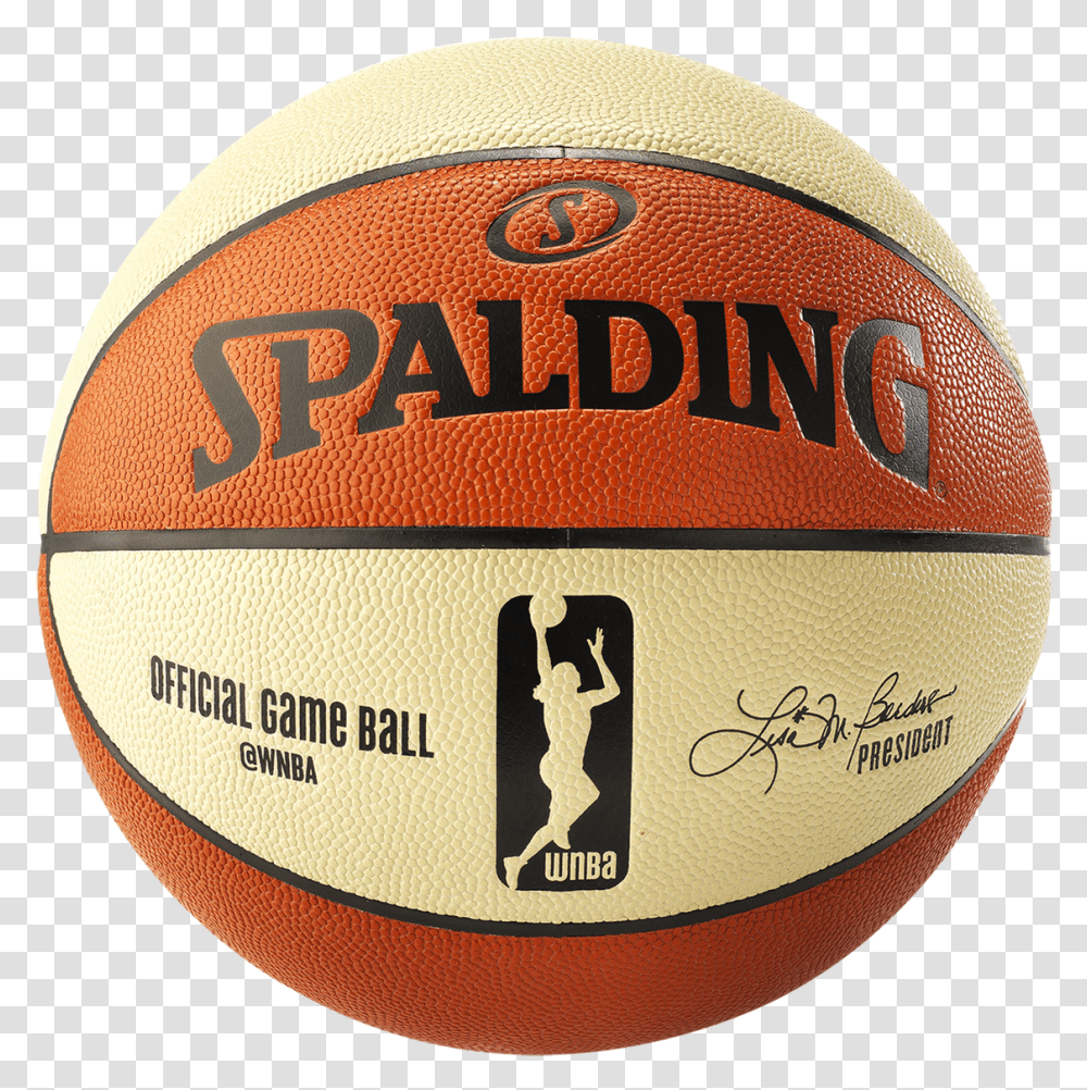 Download Spalding Wnba Official Composite Basketball Spalding, Team Sport, Sports, Baseball Cap, Hat Transparent Png
