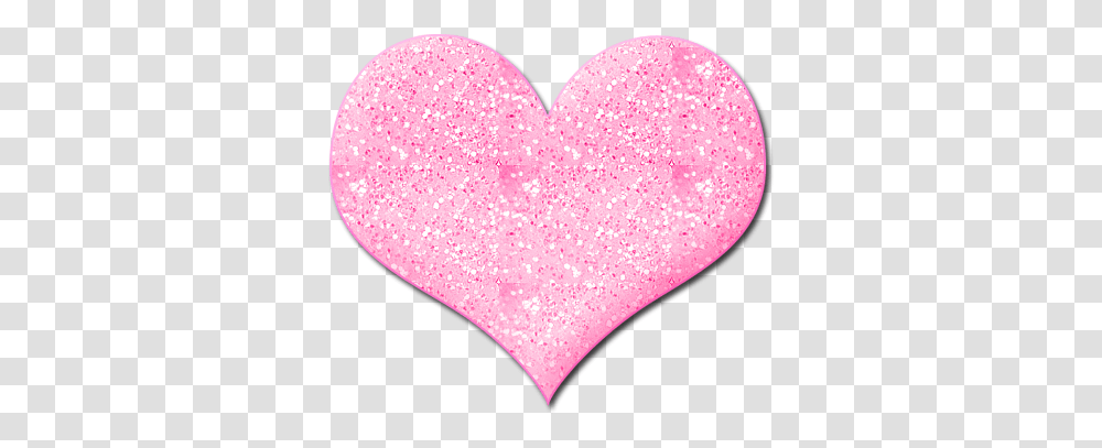 Download Sparkle Clipart Background Sparkle Pink Glitter Love Heart, Light, Rug, Balloon, Cushion Transparent Png