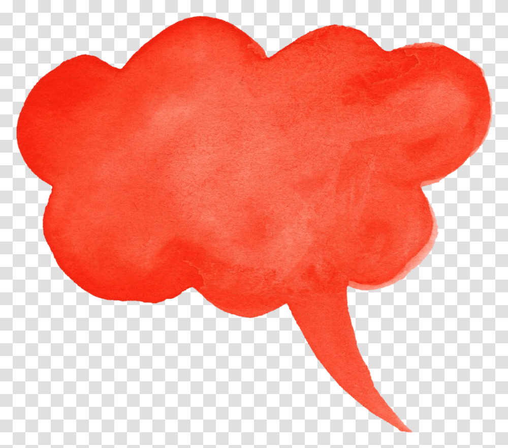 Download Speech Bubbles Water Color Speech Bubble, Fungus, Hand, Stain, Heart Transparent Png