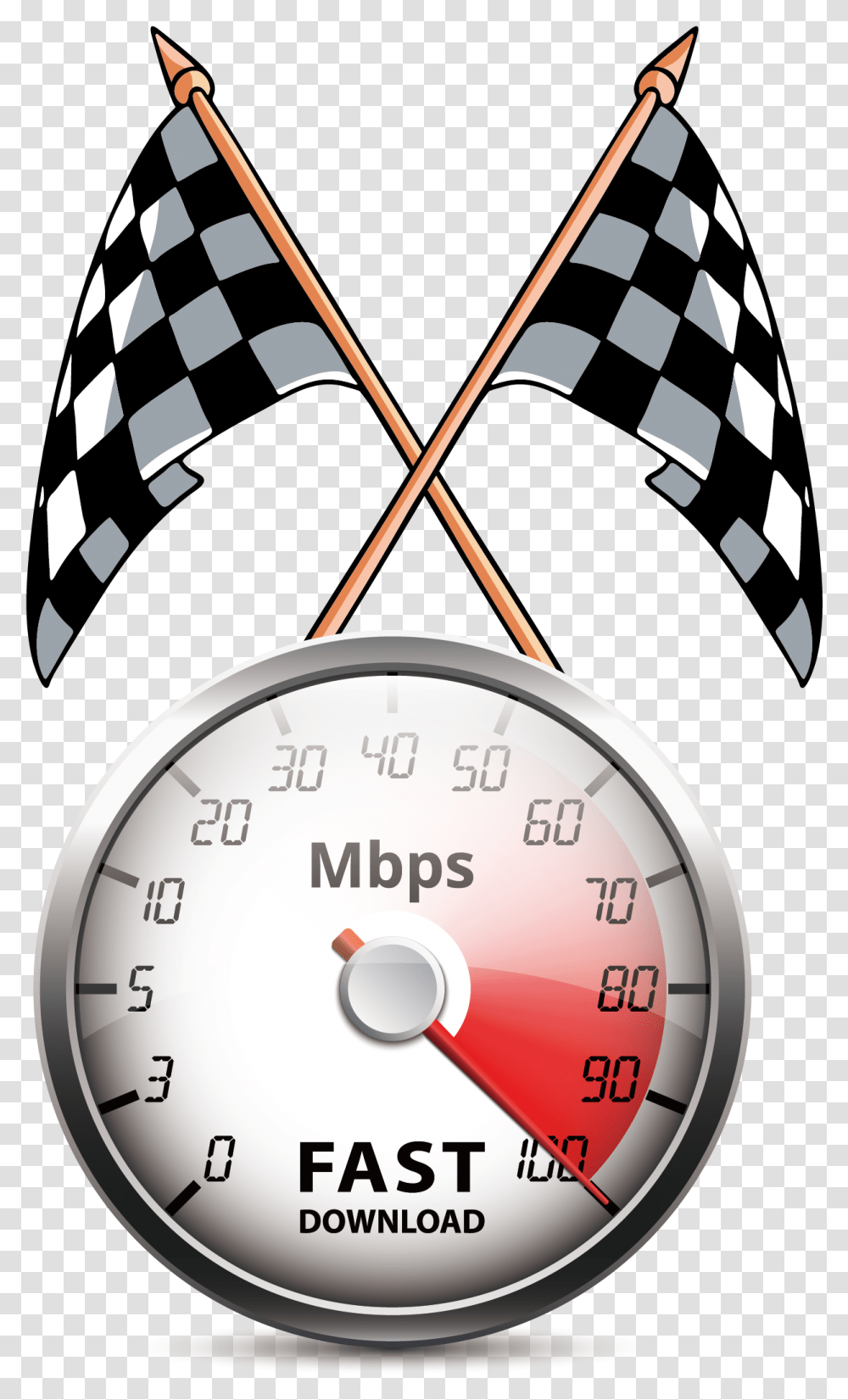 Download Speedometer Car Race Flags Image With No Race Car Speedometer, Clock Tower, Architecture, Building, Gauge Transparent Png