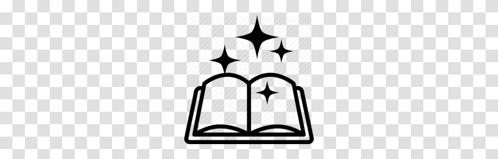 Download Spell Book Icon Clipart Computer Icons Clip Art, Stencil, Cross, Star Symbol Transparent Png
