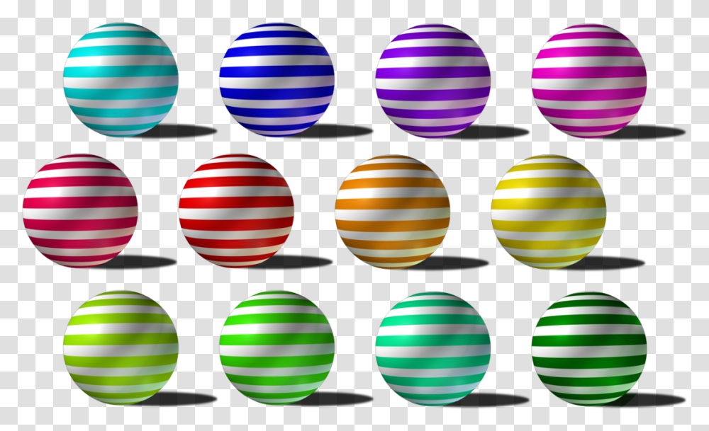 Download Spheres With Stripes Circle Image With No Circle, Egg, Food, Easter Egg, Balloon Transparent Png