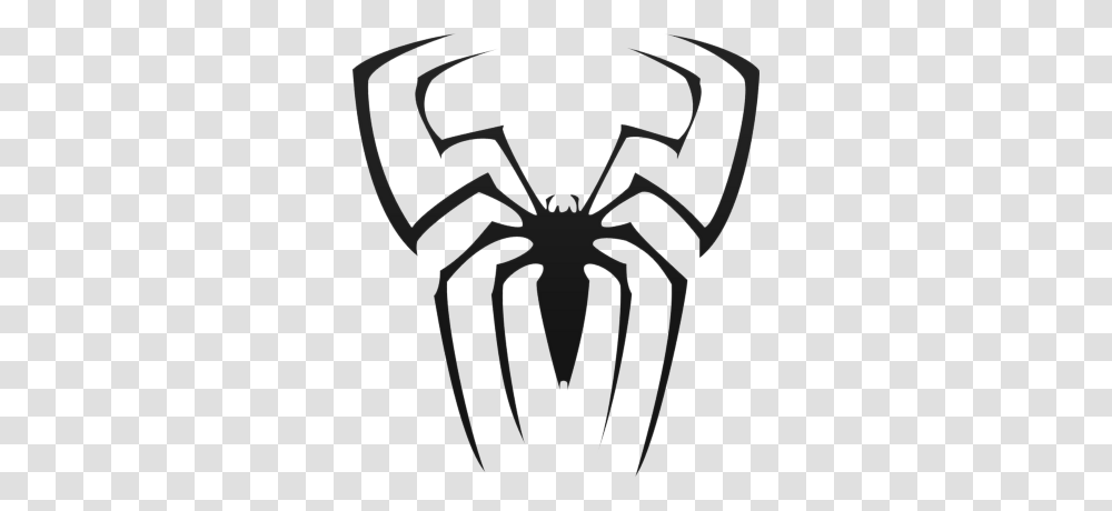Download Spiderman Logo Clipart Spider Man Clip Art Superhero, Stencil, Hand, Dynamite, Bomb Transparent Png