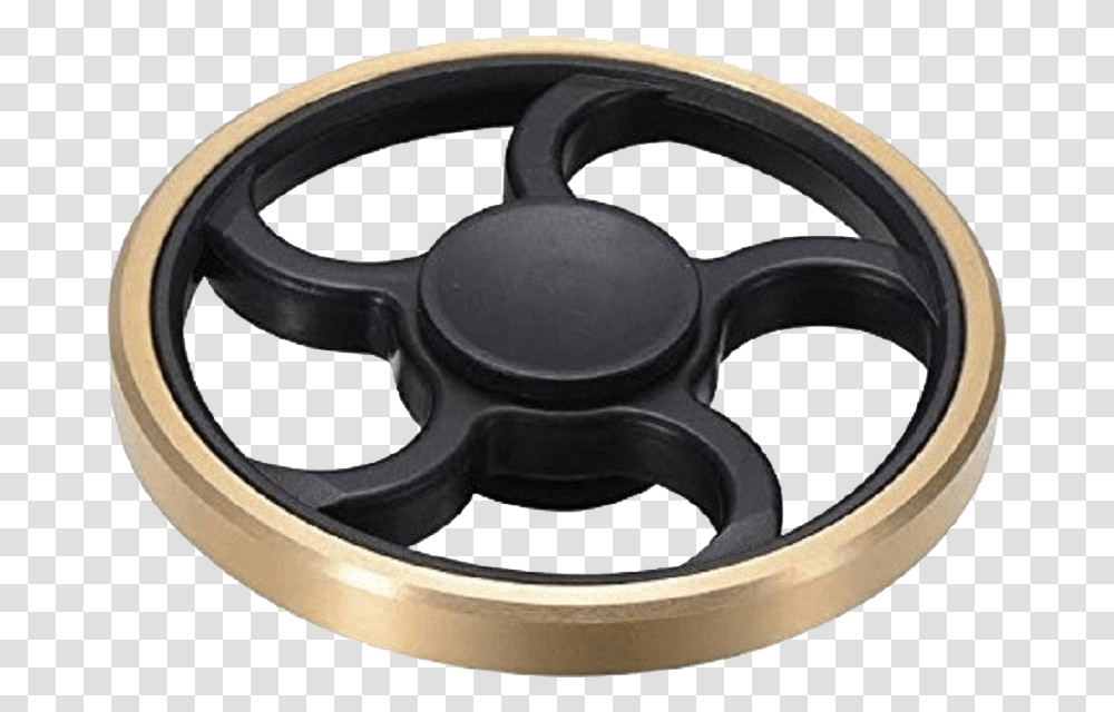 Download Spinner Free Pic Fidget Spinners Amazon Gold Cool Fidget Spinners, Steering Wheel, Machine, Spoke, Alloy Wheel Transparent Png