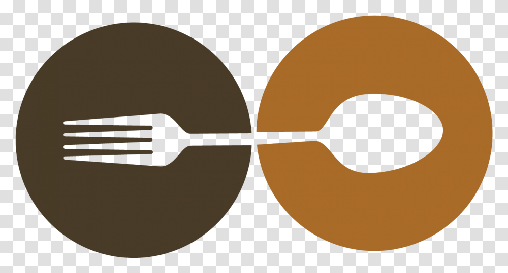 Download Spoon Cum Fork Spoon And Fork Circle, Cutlery, Sunglasses, Accessories, Accessory Transparent Png