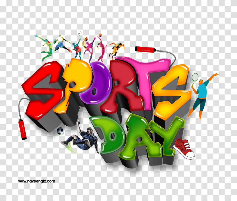 Download Sports Day Hd Logo Free Sports Day Logo, Graffiti, Graphics, Art, Person Transparent Png