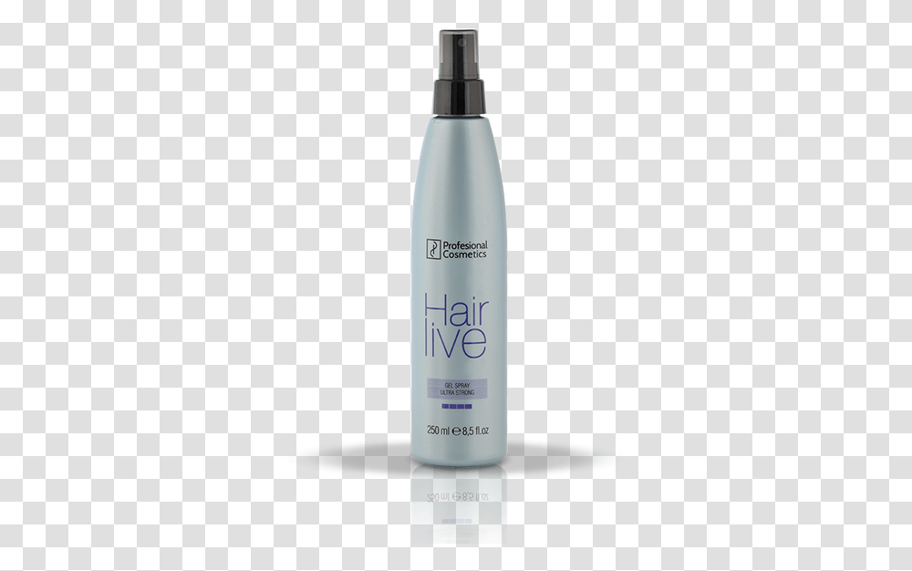 Download Spray Gel Us Profesional Cosmetics Hair Live Hd Cosmetics, Shaker, Bottle, Aluminium, Tin Transparent Png