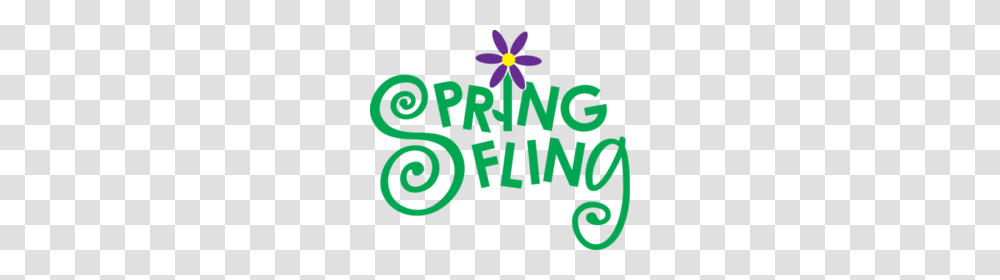 Download Spring Fling Clip Art Clipart Potluck Clip Art Text, Alphabet, Word, Plant, Bazaar Transparent Png