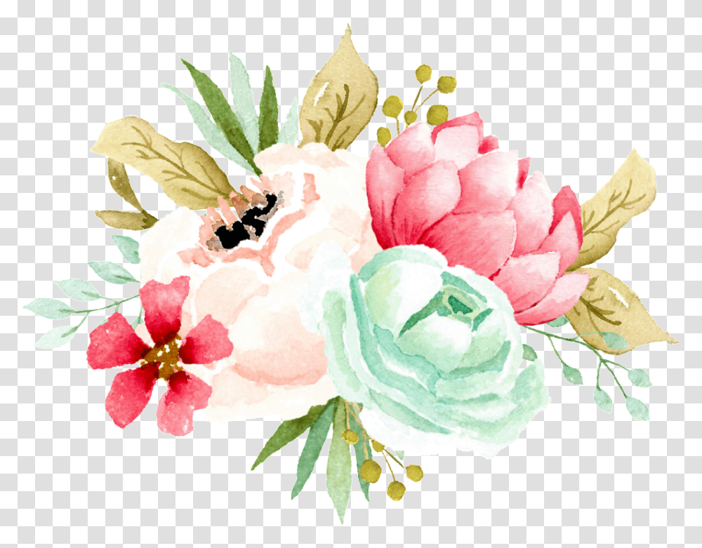 Download Spring Flowers Cartoon Flower, Plant, Graphics, Floral Design, Pattern Transparent Png