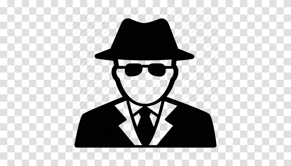 Download Spy Icon Clipart Video Security Awareness Detective, Piano, Tie, Accessories Transparent Png