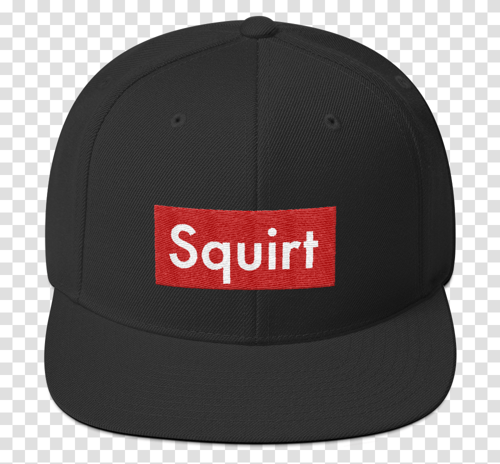 Download Squirt Snapback Hat Baseball Cap Image With Baseball Cap, Clothing, Apparel Transparent Png