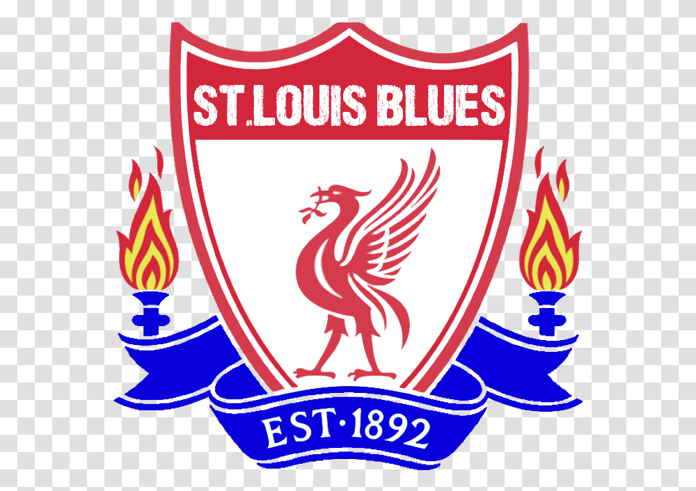 Download St Liverpool Fc, Logo, Symbol, Trademark, Bird Transparent Png