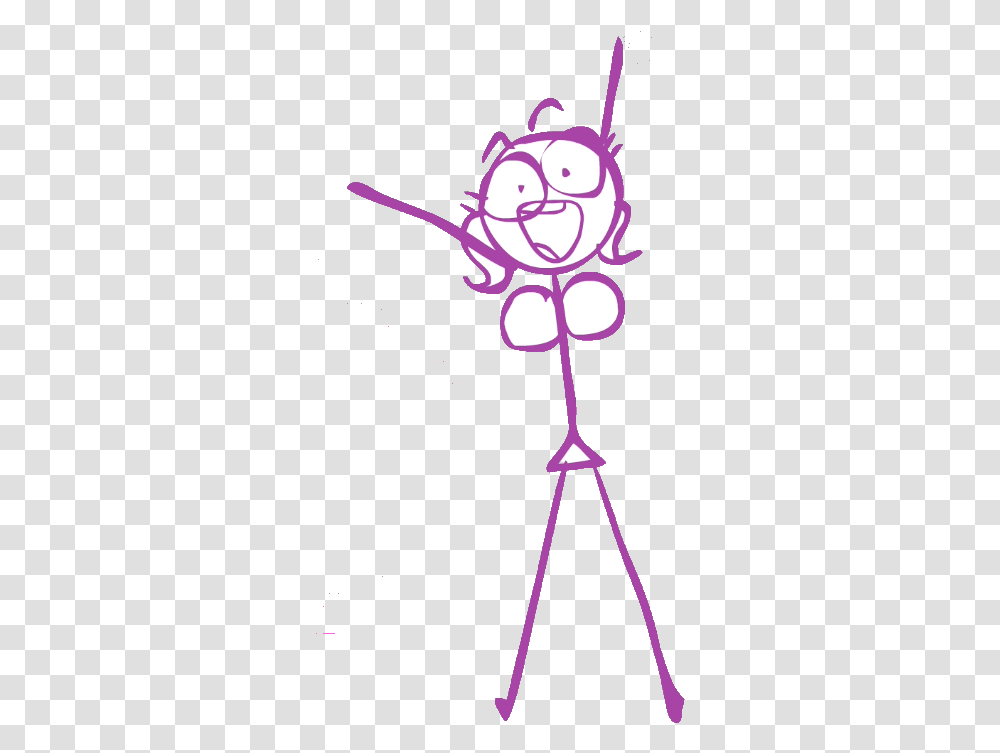 Download Stacy Initial Appearence With Stick Figure With Boobs, Light, Art, Graphics, Cupid Transparent Png