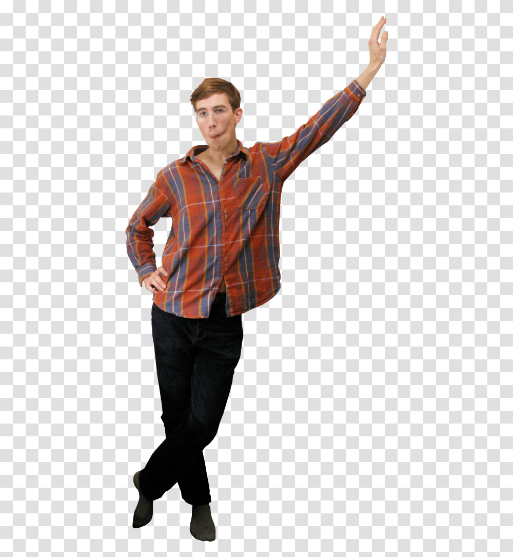 Download Standing Leaning Image Cut Out People Leaning, Clothing, Sleeve, Person, Man Transparent Png