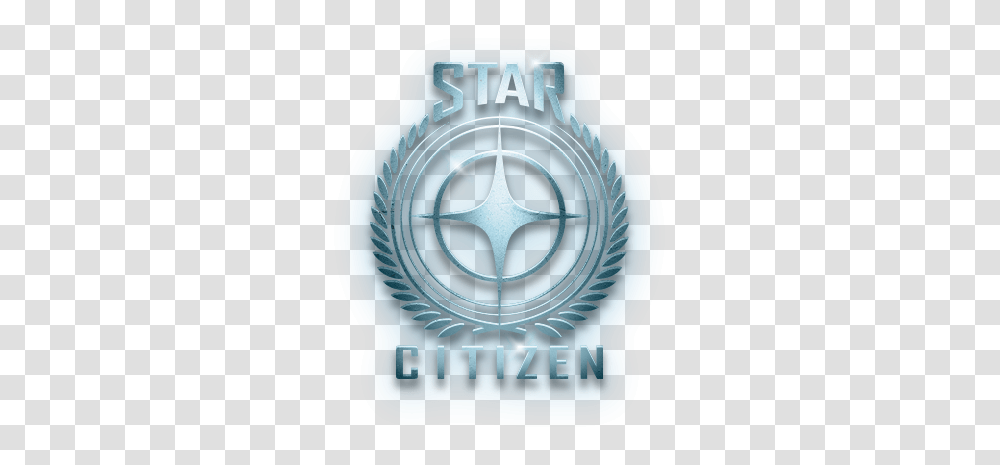 Download Star Citizen Logo Star Citizen Logo, Symbol, Trademark, Badge, Emblem Transparent Png