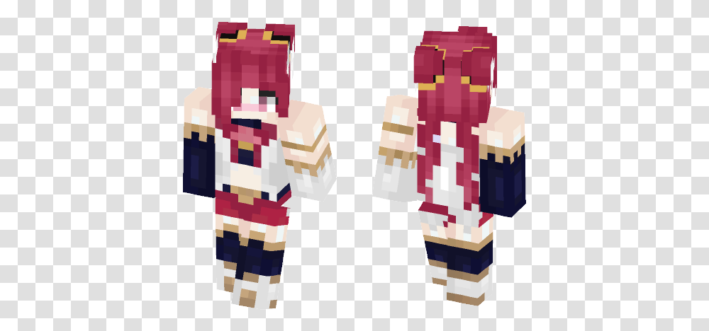 Download Star Guardian Jinx Minecraft Skin For Free Skin Jinx For Minecraft, Clothing, Apparel, Toy, Fashion Transparent Png