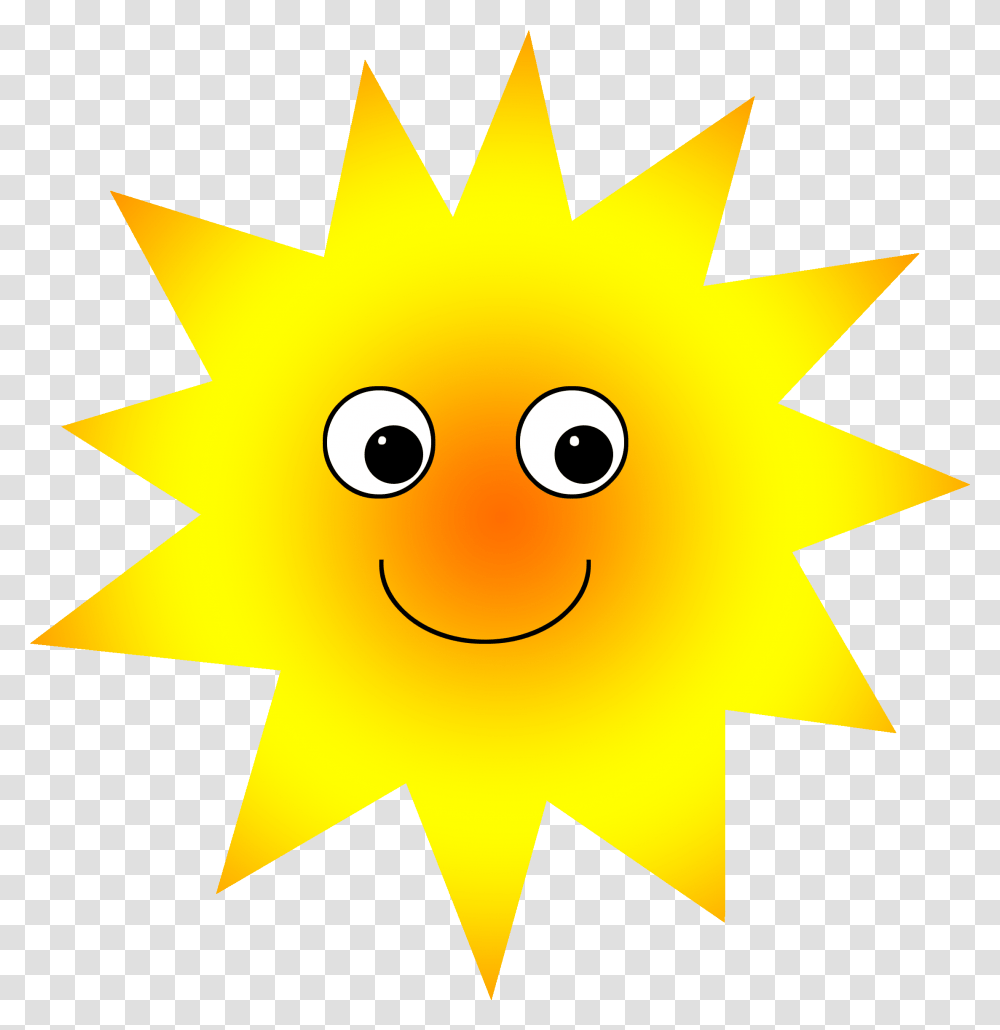 Download Star In Space With Face Nepal Flag Sun And Moon, Nature, Outdoors, Star Symbol, Sky Transparent Png