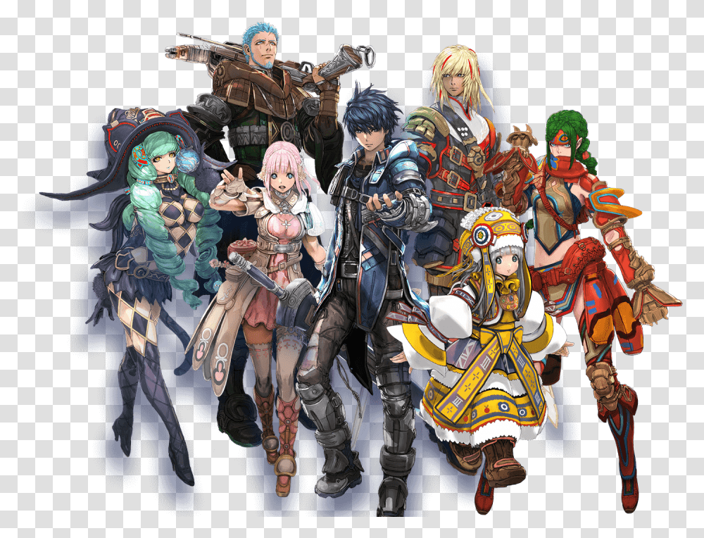 Download Star Ocean Image Free Images Star Ocean Integrity And Faithlessness, Person, Costume, People, Crowd Transparent Png