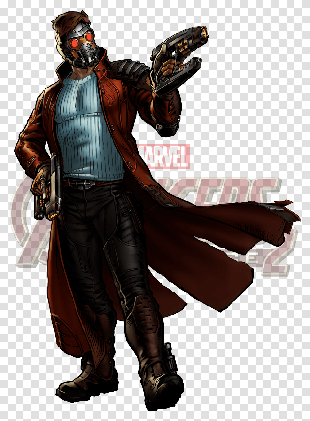 Download Star Star Lord Marvel Comics, Person, Human, Clothing, Apparel Transparent Png
