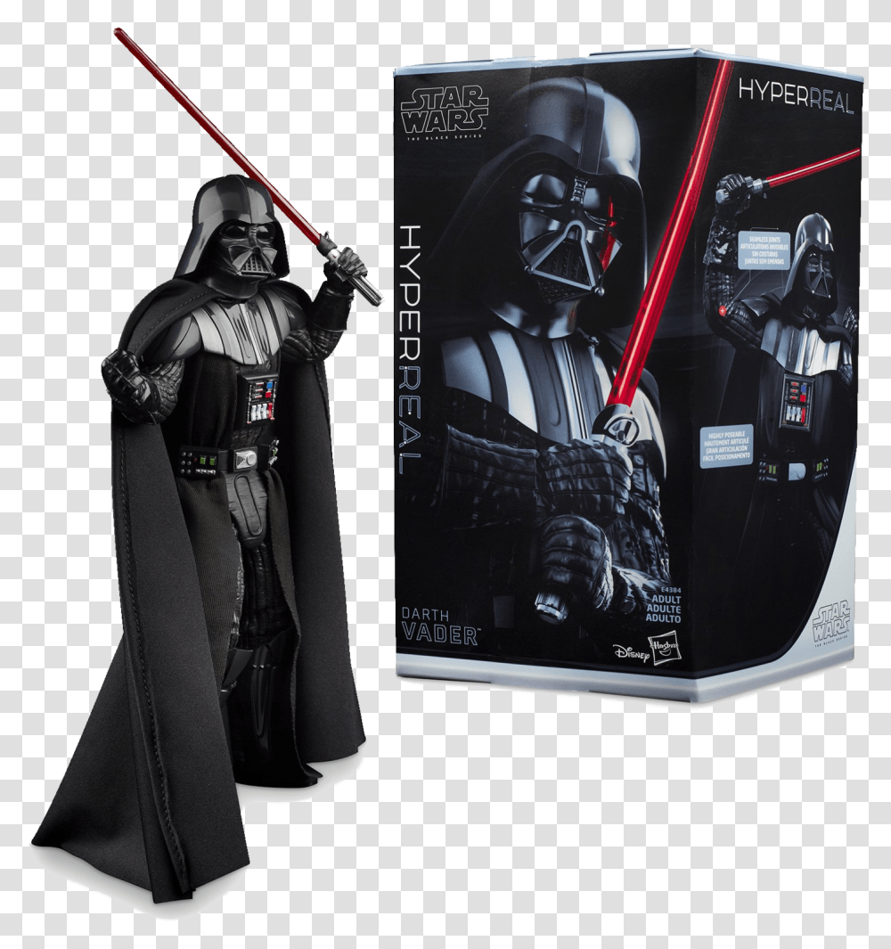 Download Star Wars Black Series Hyperreal Darth Vader Hd, Clothing, Costume, Sleeve, Person Transparent Png