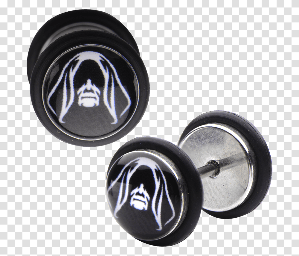 Download Star Wars Emperor Palpatine Screw Back Earrings Star Wars Earrings Plugs, Machine, Wheel, Shower Faucet, Spoke Transparent Png