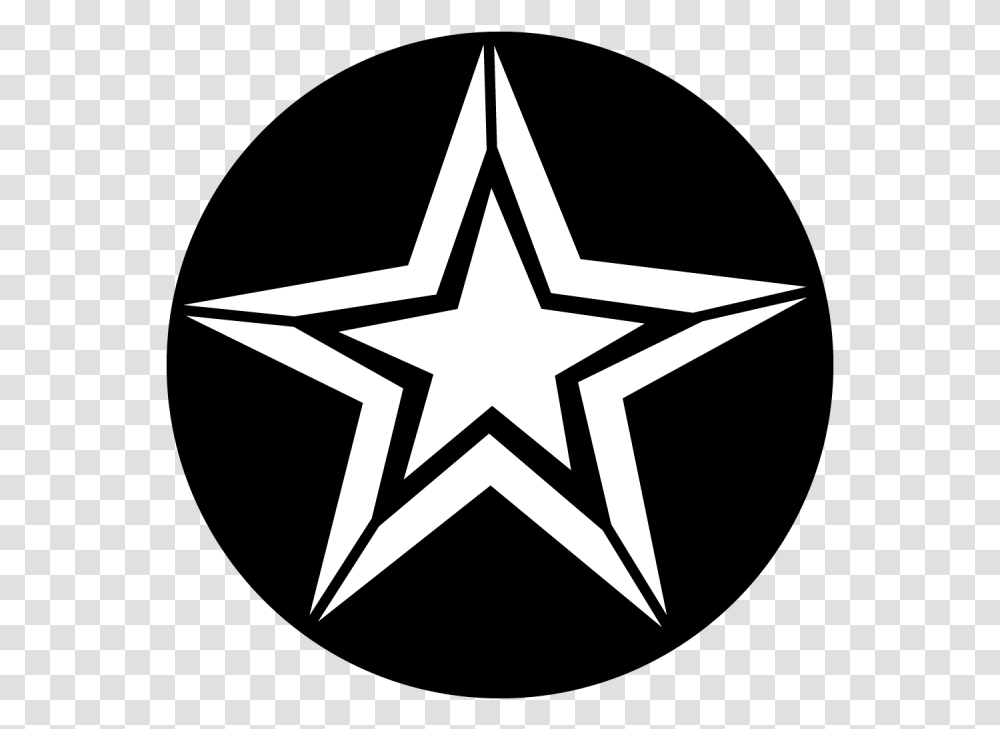 Download Star With Outline Us Army Full Size Image Portable Network Graphics, Cross, Symbol, Star Symbol Transparent Png