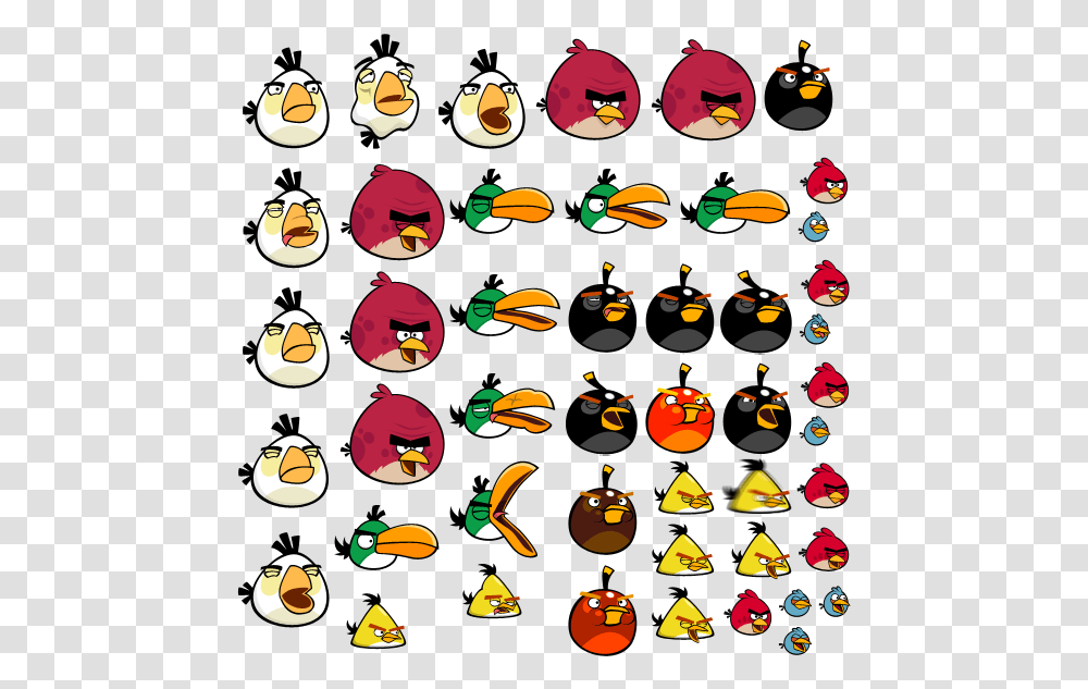 Download Startup Time Sprites Angry Birds Bird Sprites Angry Birds Sprites, Rug Transparent Png