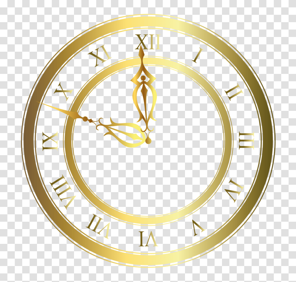 Download Steampunk Clipart Gold Fancy Clock Background, Analog Clock, Clock Tower, Architecture, Building Transparent Png