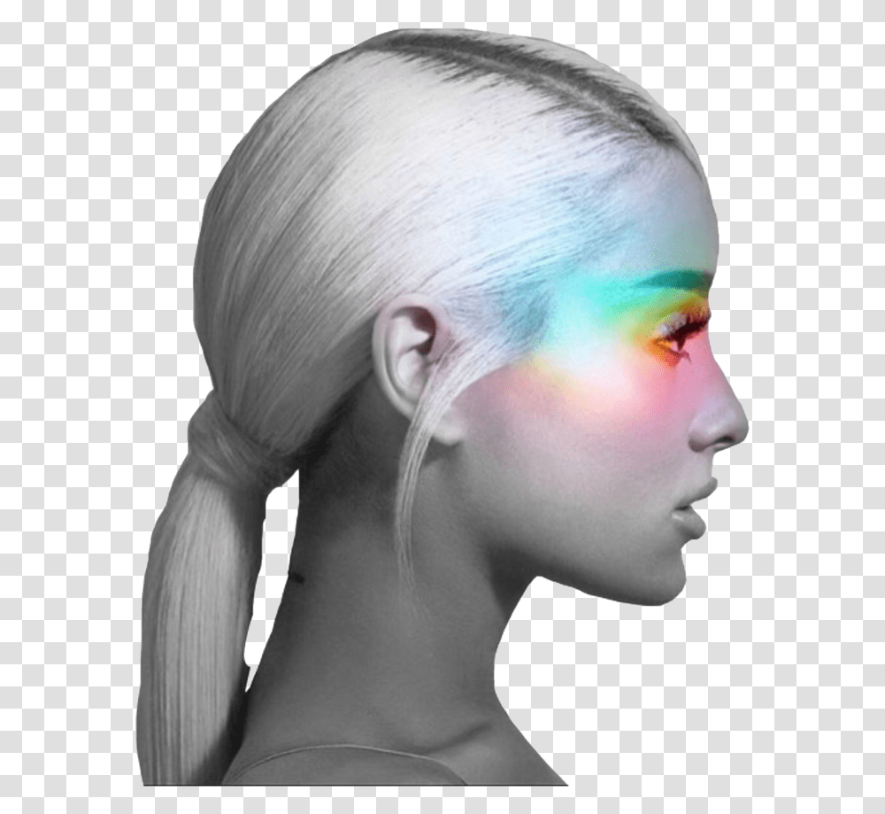 Download Sticker Ariana Ariana Grande Background, Face, Person, Human, Head Transparent Png