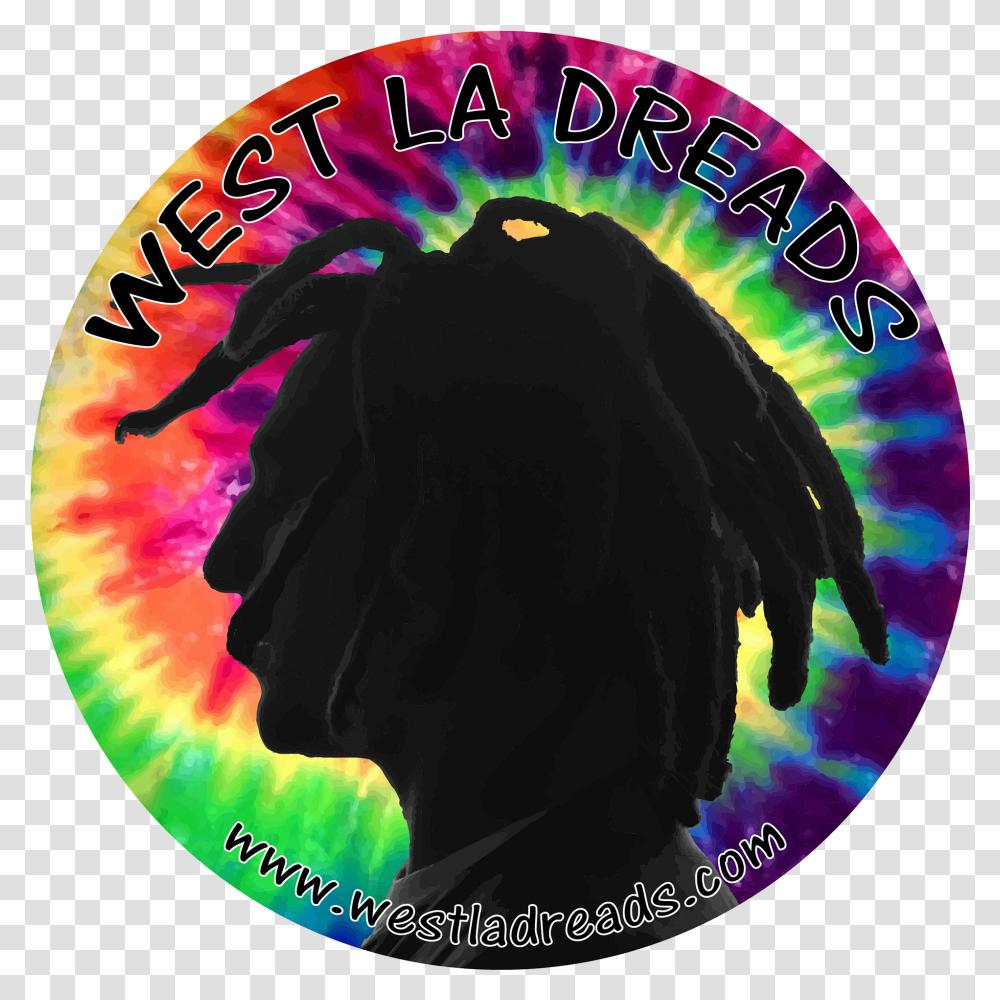 Download Stickers For West La Dreads Circle Image Circle, Disk, Poster, Advertisement, Art Transparent Png