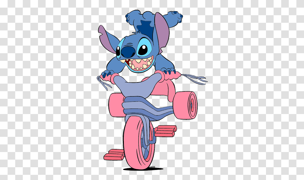 Download Stitch Riding Tricycle Stitch On The Tricycle, Performer, Lantern Transparent Png