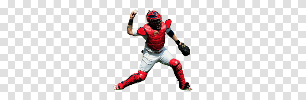 Download Stl Cardinals Iphone Clipart St Louis Cardinals Catcher, Person, Human, Sport, Sports Transparent Png