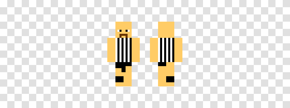 Download Stone Cold Steve Austin Referee Minecraft Skin For Free, Label, Cutlery Transparent Png