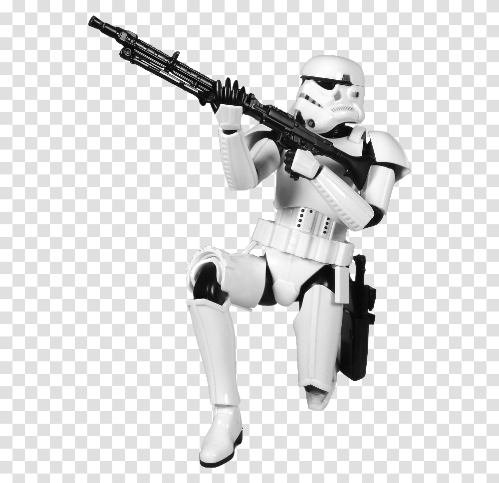 Download Stormtrooper Image For Free Star Wars Storm Trooper, Robot, Gun, Weapon, Weaponry Transparent Png